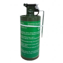 Green smoke grenade